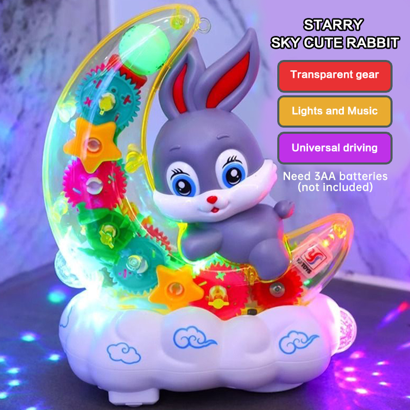 Electric Scooter - Moon Rabbit Scooter électrique jouet avec