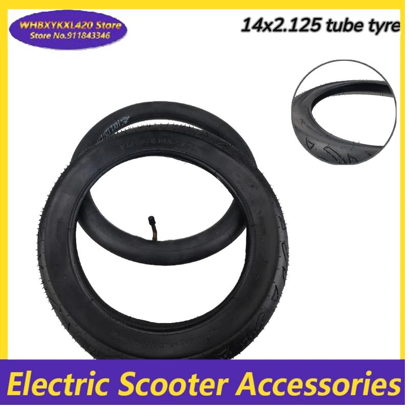 Electric Scooter - Pneus tubeless fiables 14x2.125 pour scooters