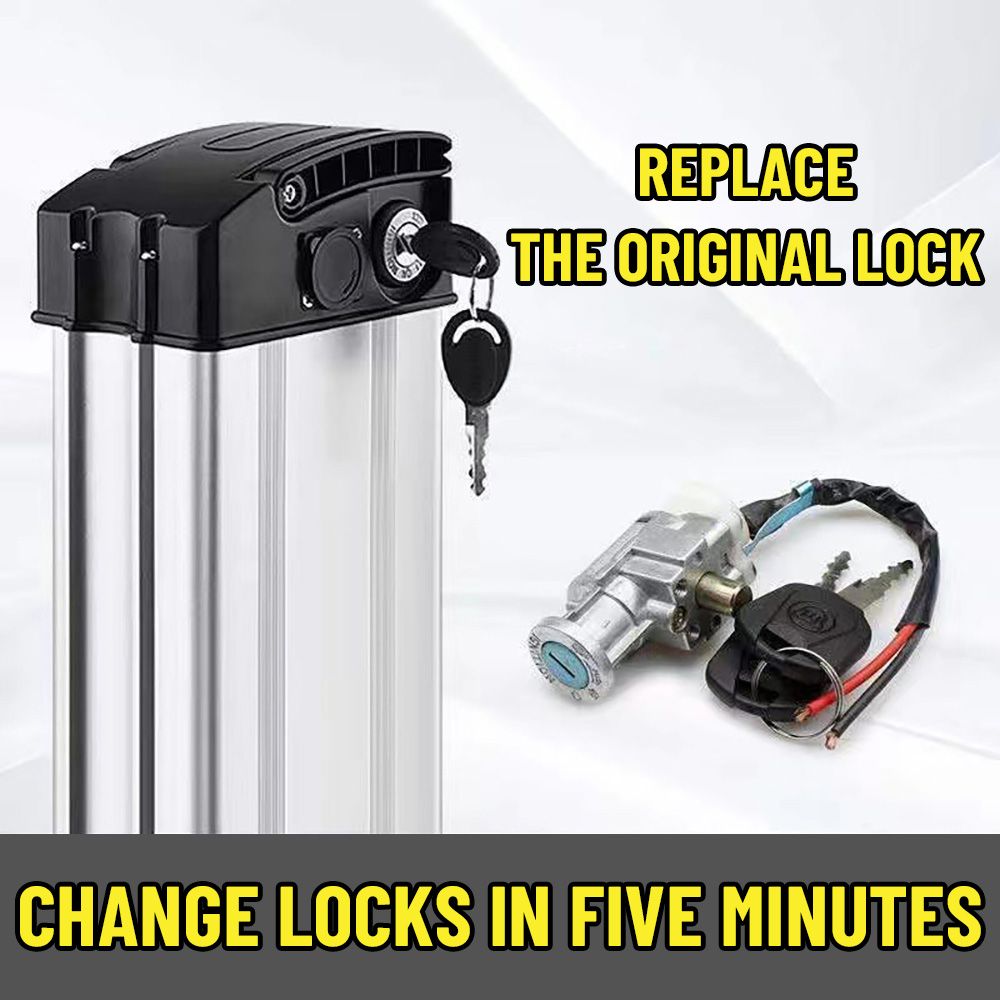 Electric Scooter Charger - Verrouillage de batterie de vélo électrique
