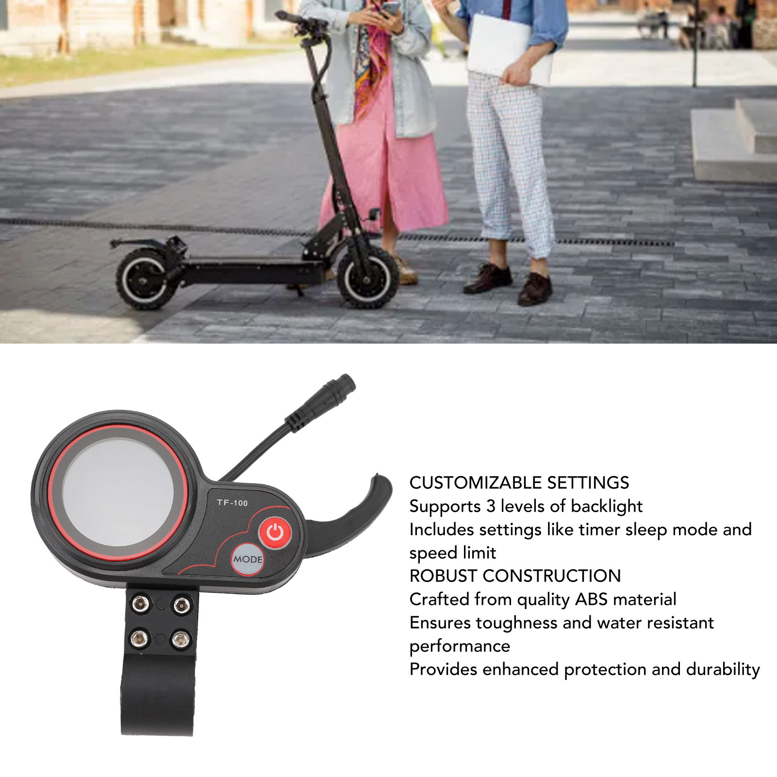 Electric Scooter - Écran LCD pour trottinette électrique 48V
