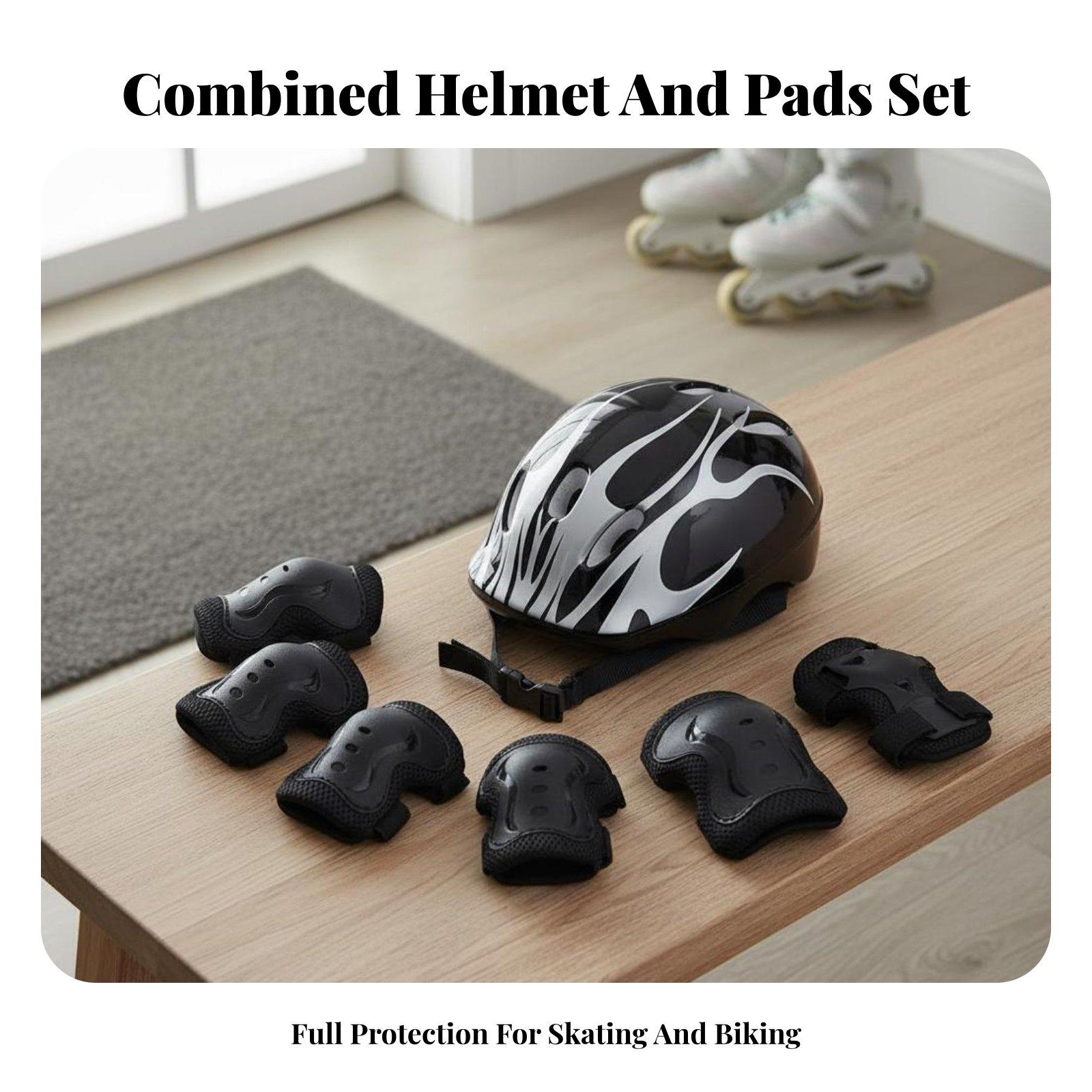 Ensemble de casque et protecti - Scooter Helmet Set avis et prix
