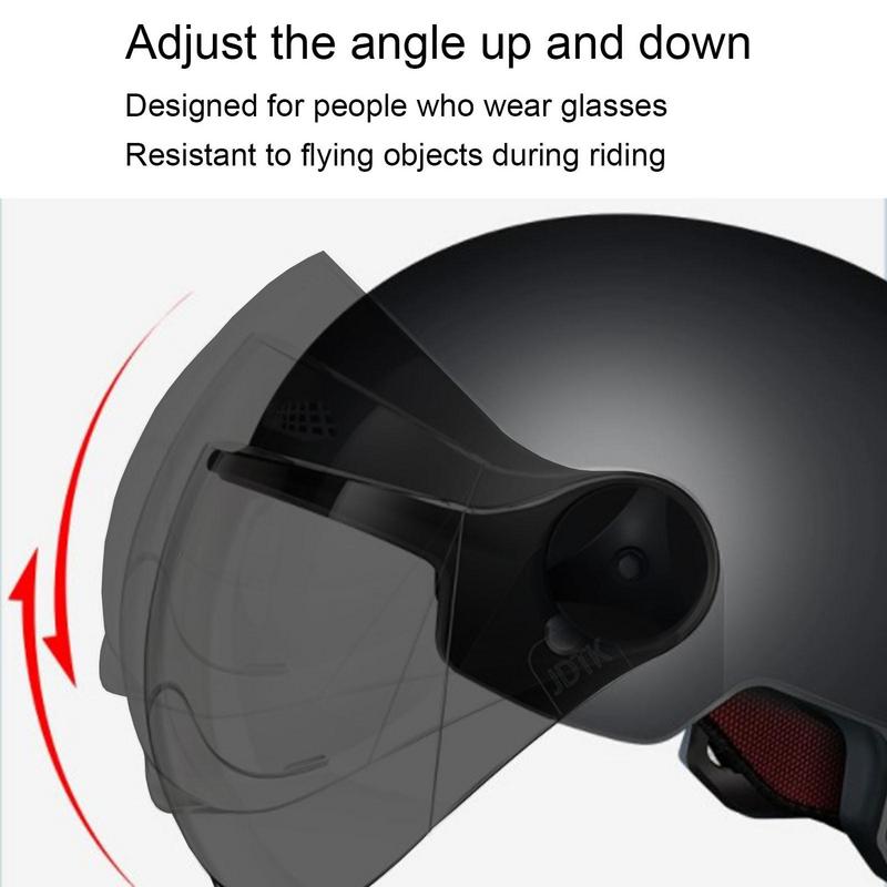 Casque de moto Style Jet casqu - Scooter Helmet Set avis et prix