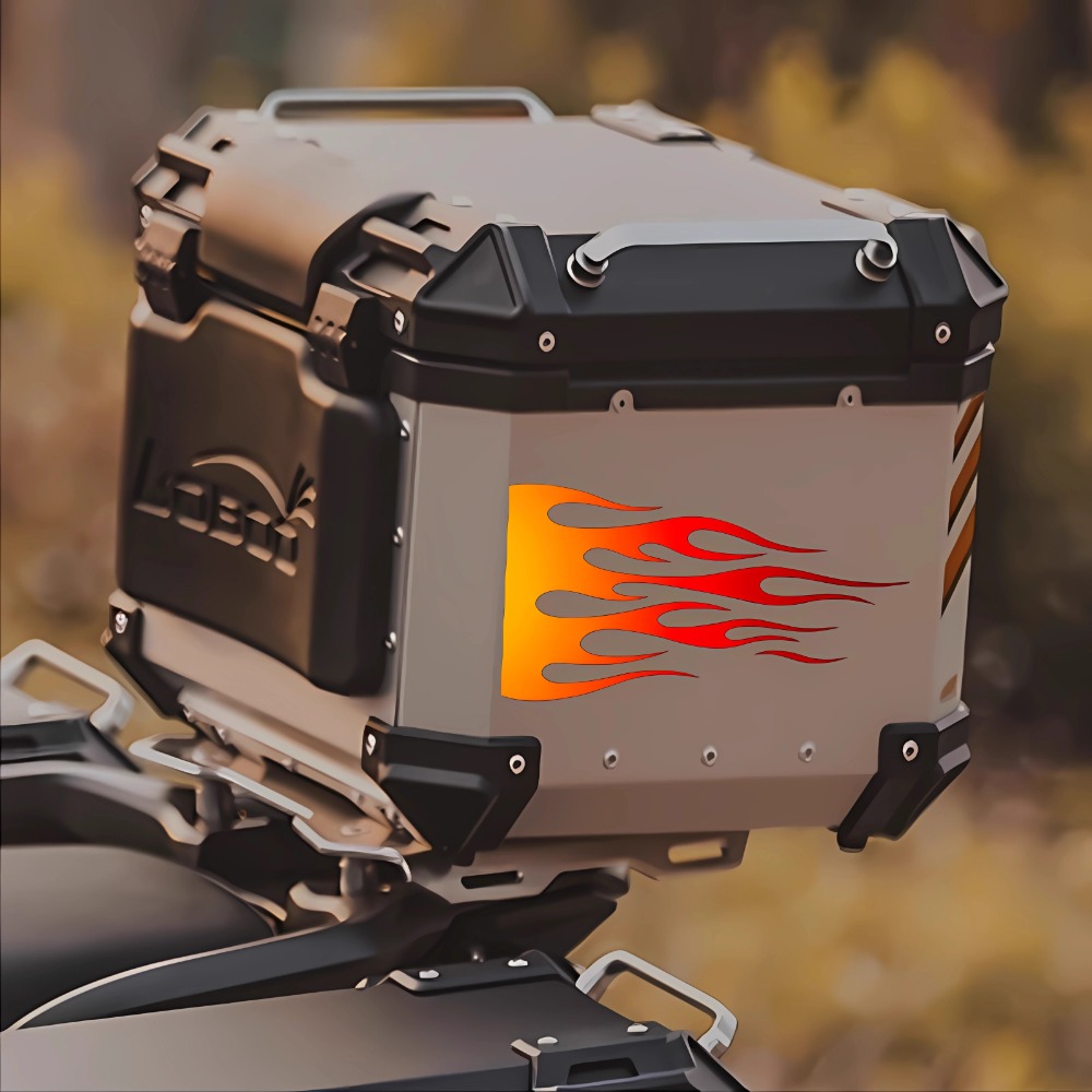 Autocollants de moto flamme im - Scooter Helmet Set avis et prix