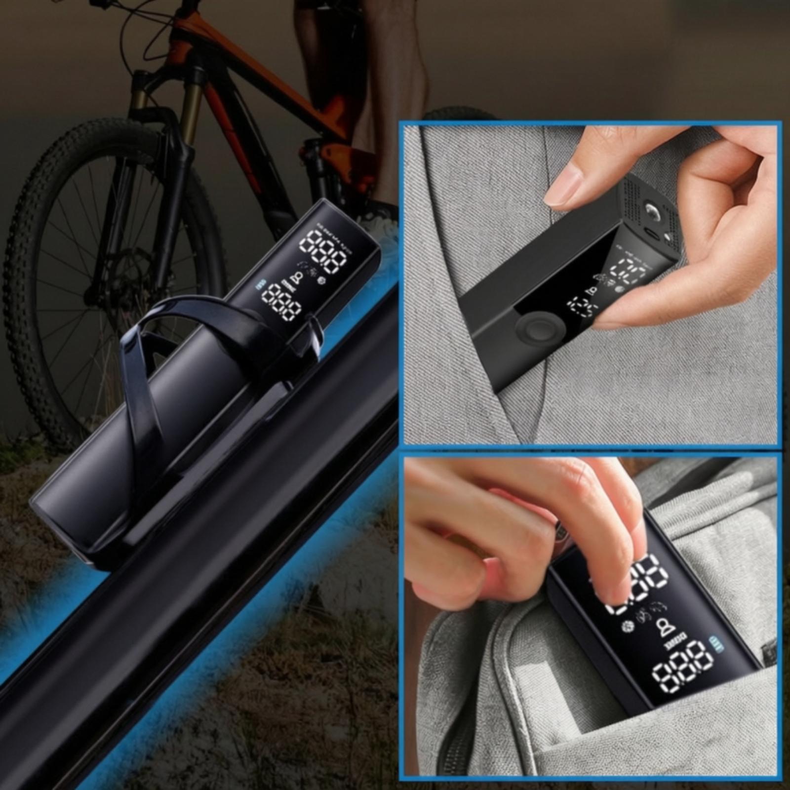 Pompe à vélo portable et compa - Scooter Tire avis et prix