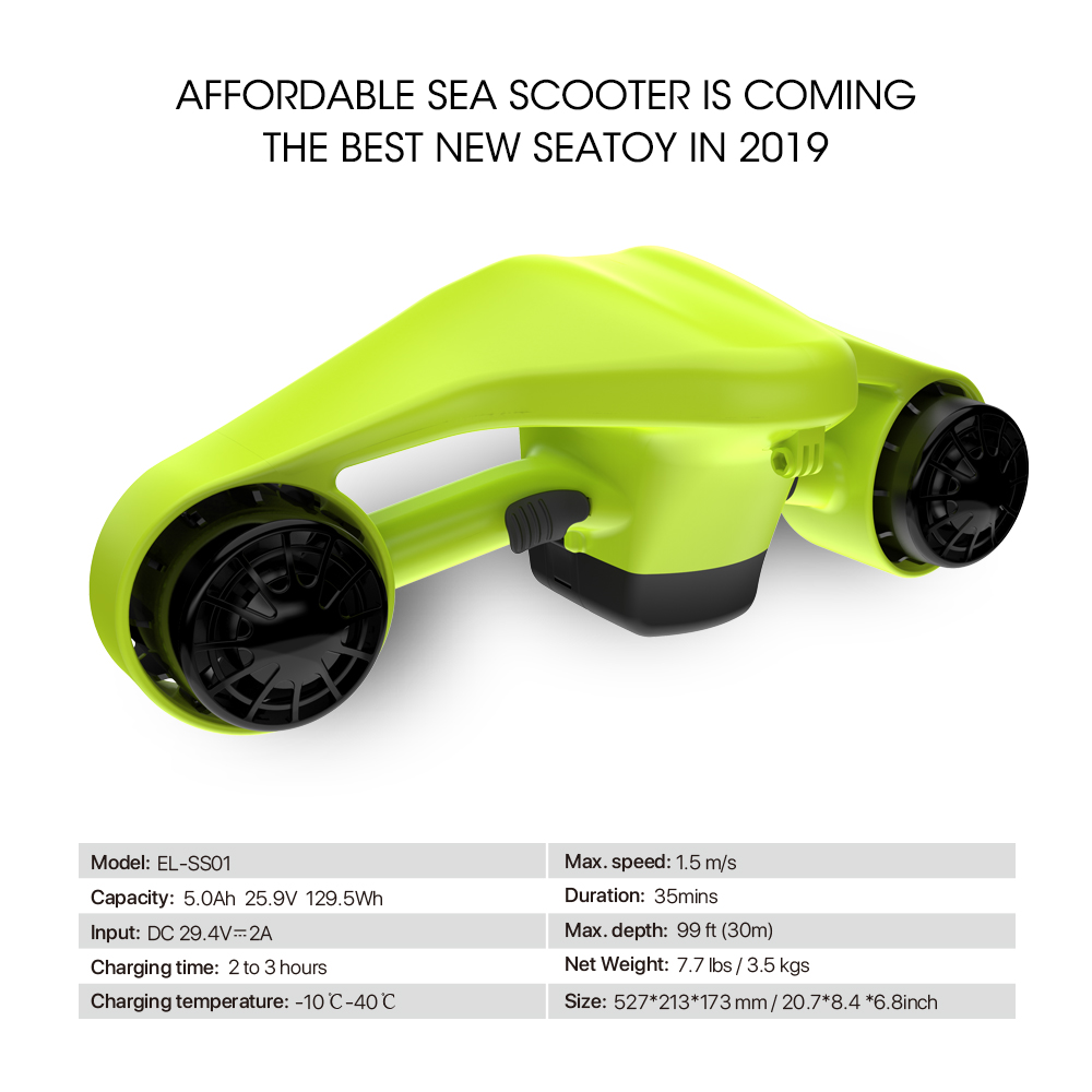 Scooter sous-marin Asiwo Manta - Electric Scooter Adults avis et prix